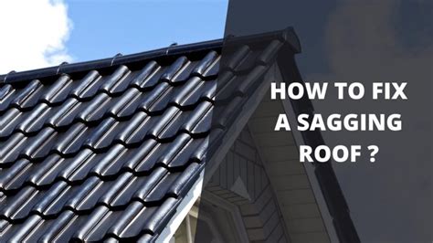 sagging roof repair manual